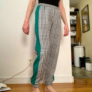 Side Stripe Herringbone Knit Jogger